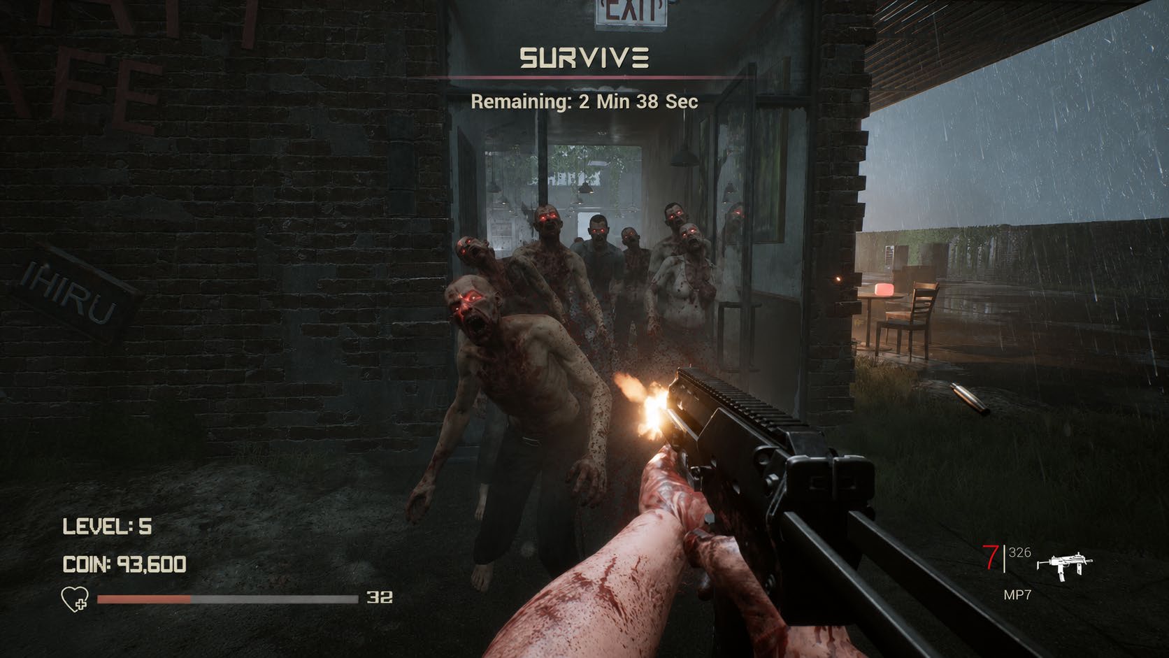 OUTLIVE shooting gameplay