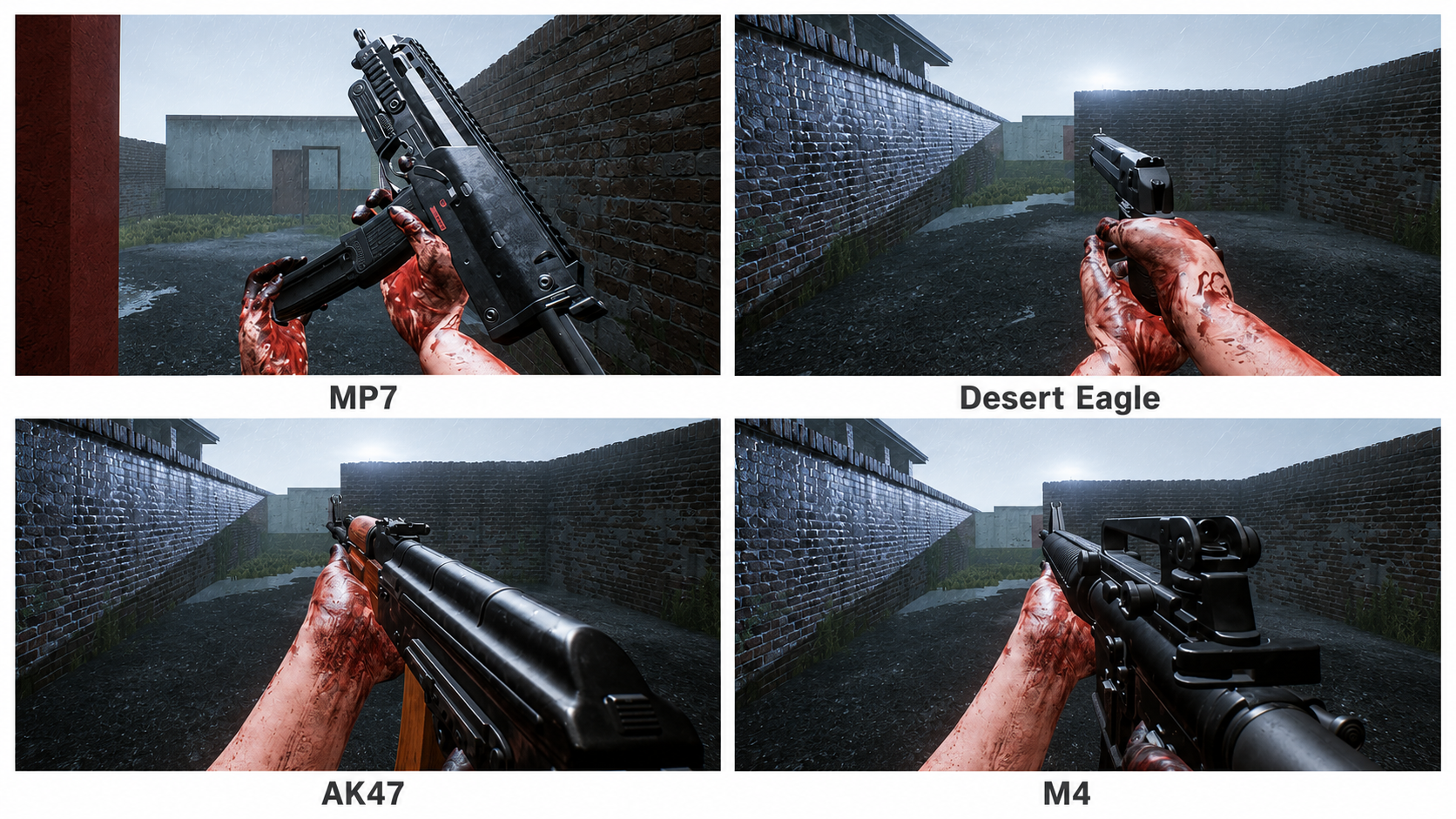 OUTLIVE weapon system interface