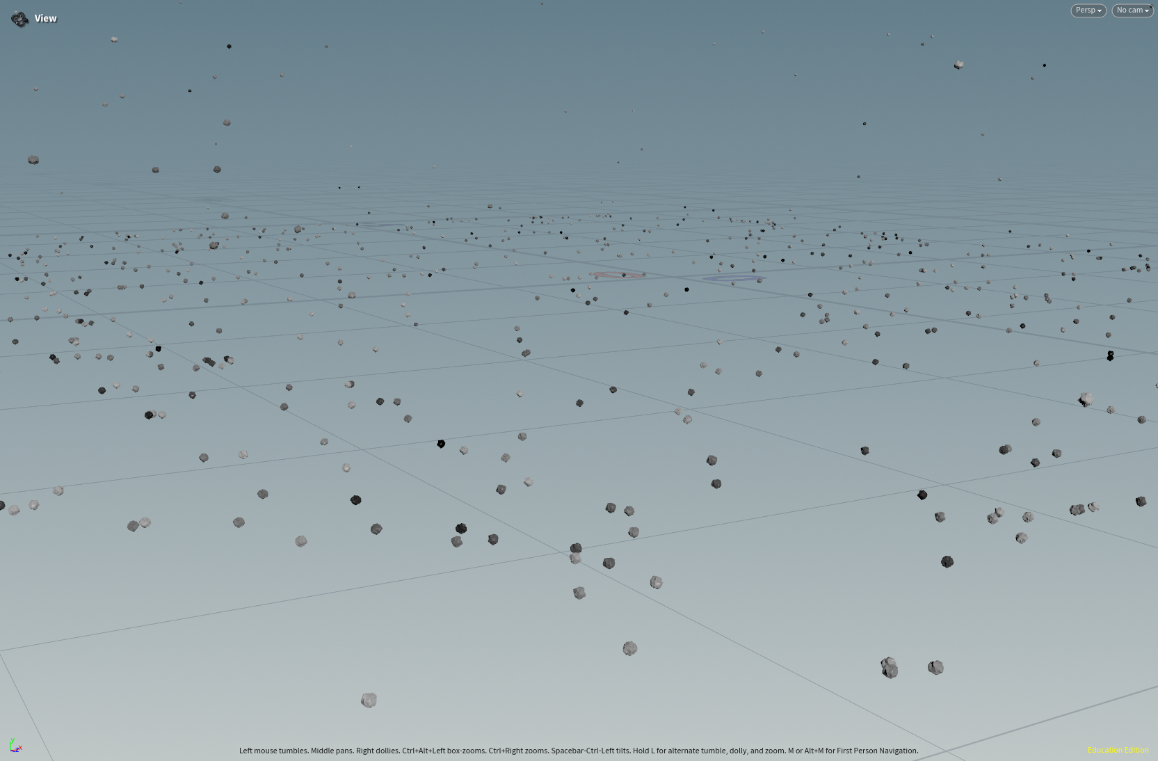 Houdini node workflow screenshot