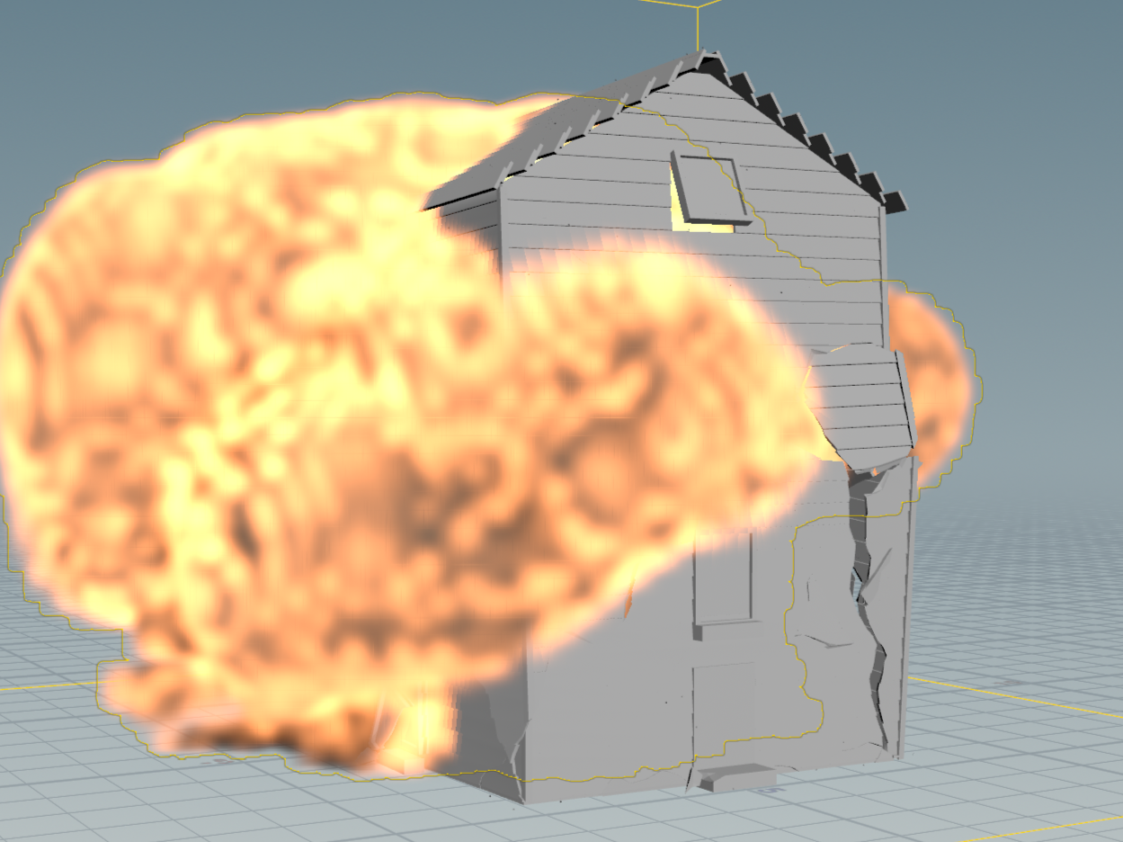Houdini fireball FX